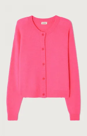 WOMEN'S CARDIGAN DAMSVILLE - ROSACE