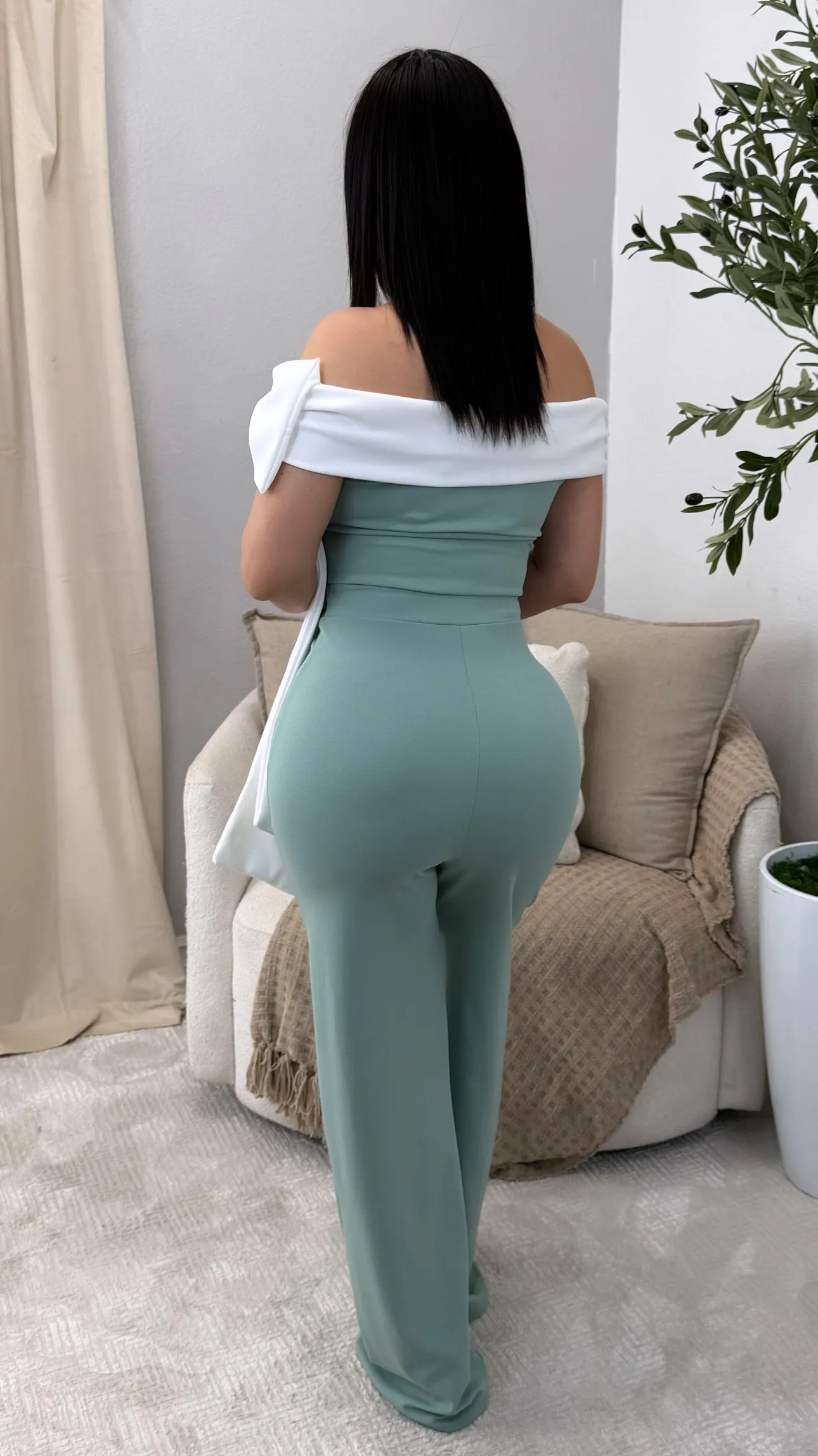 YARA SAGE JUMPSUIT