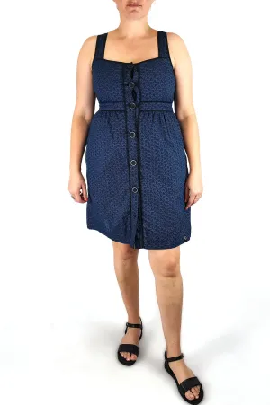 Zergatik black blue dress size 14